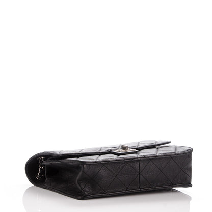 Chanel Washed Lambskin Jumbo Take Away Flap Black 5 of 9