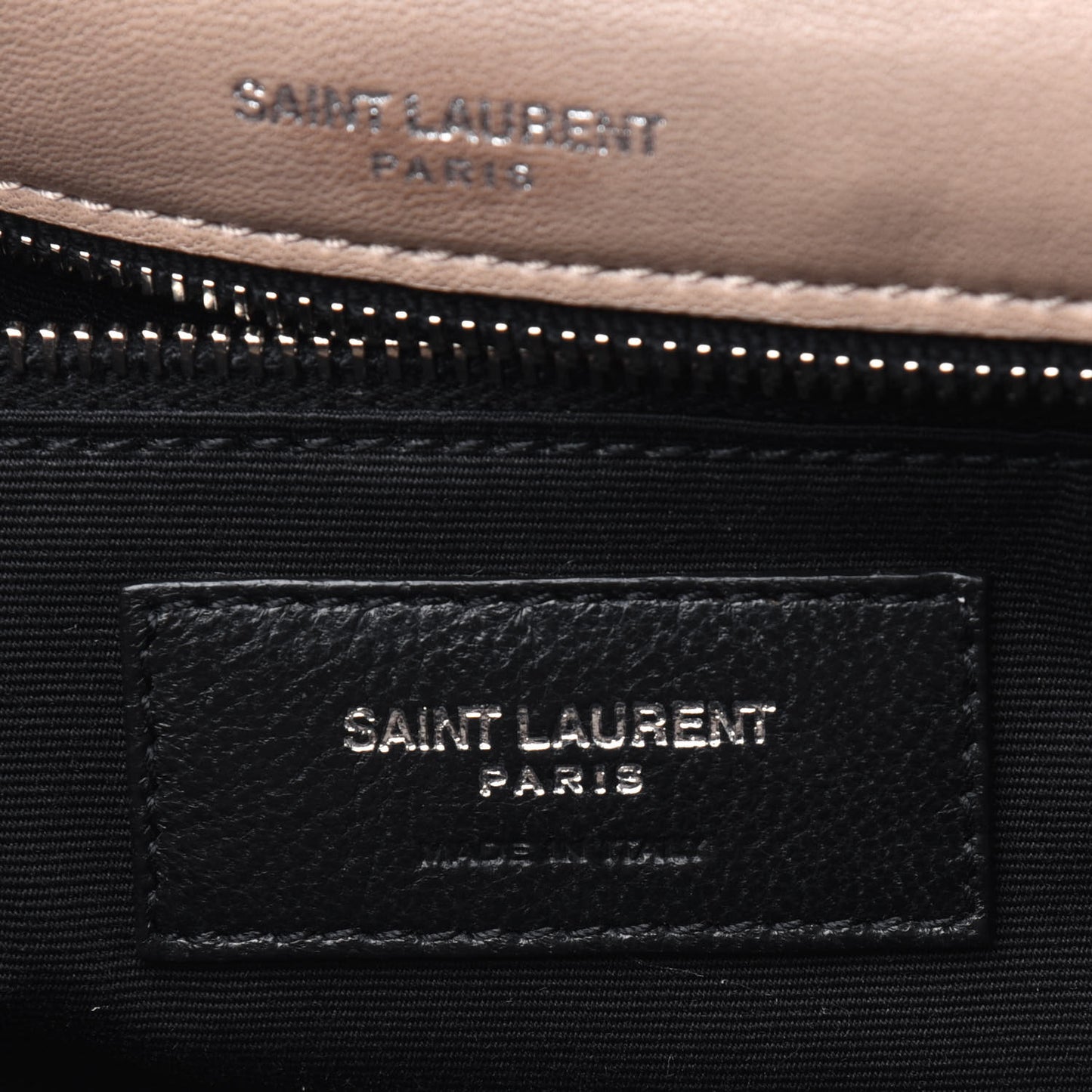 Lambskin Monogram Tassel Kate 99 Gold Sand