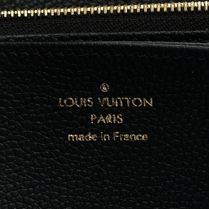 Louis Vuitton Empreinte Monogram Giant Zippy Wallet Black Beige 6 of 8