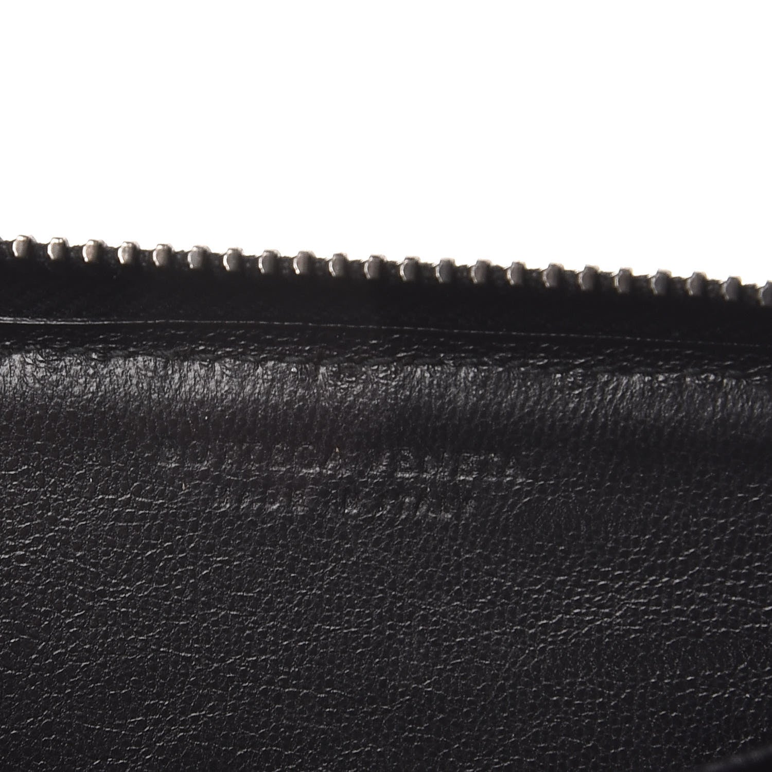 Bottega Veneta Nappa Intrecciato Zip Around Coin Purse Black 9 of 9