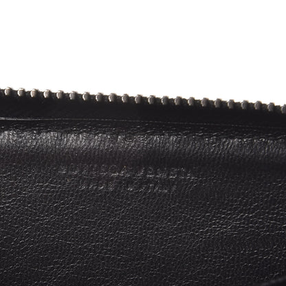Bottega Veneta Nappa Intrecciato Zip Around Coin Purse Black 9 of 9