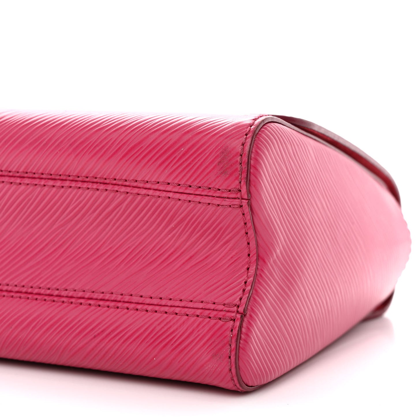 Epi Twist Shoulder Bag MM Hot Pink
