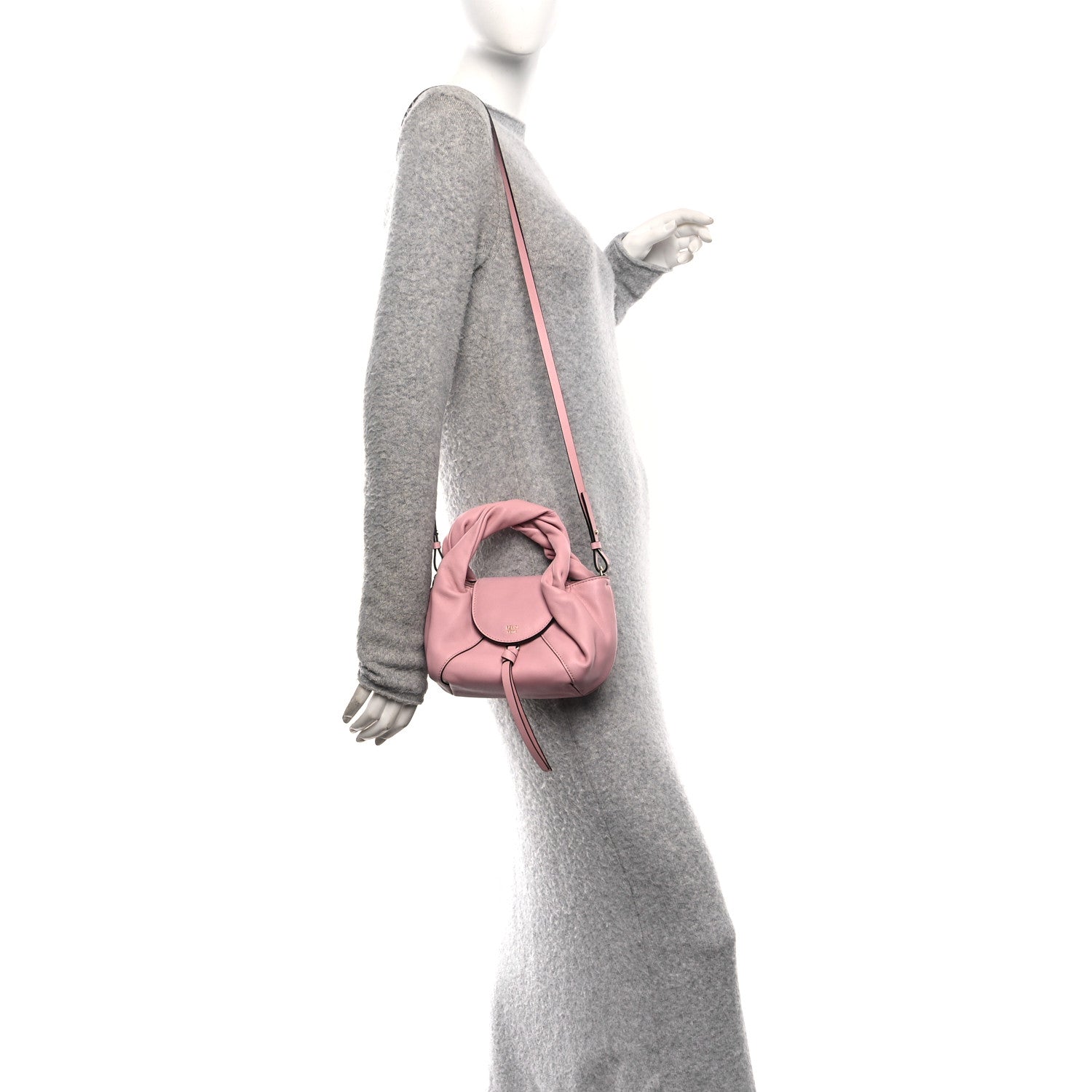Fendi Calfskin Mini Spy Pink 2 of 10