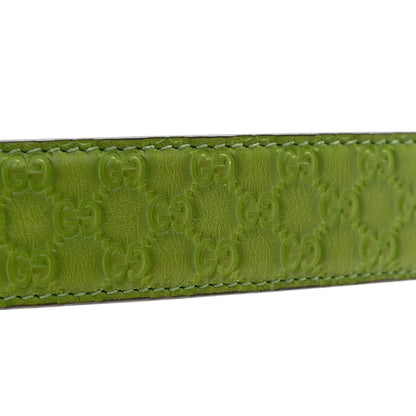 Gucci Microguccissima Calfskin Belt 90 36 Green 8 of 8