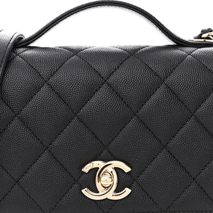 Chanel Caviar Quilted Medium Business Affinity Flap Black 8 of 11