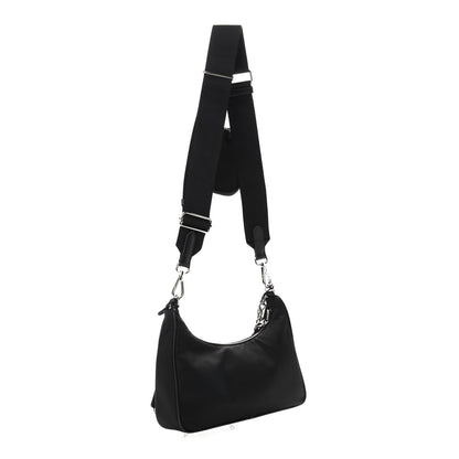 Prada Nylon Re-Edition 2005 Shoulder Bag Black 3 of 9