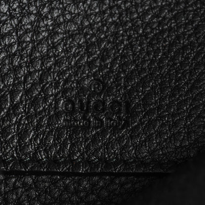 Gucci Grand Prix Calfskin Jackie Convertible Shoulder Bag Black 7 of 8