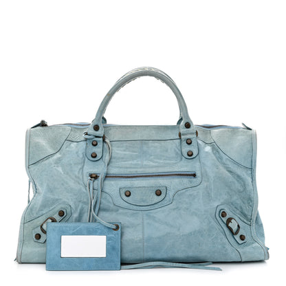 Balenciaga Agneau Classic Hardware Work Sky Blue 1 of 16