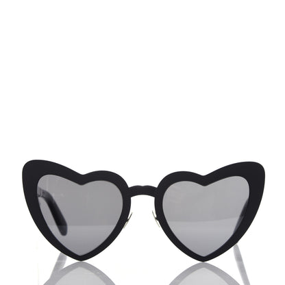 Saint Laurent Acetate Loulou SL196 Sunglasses Black 2 of 7