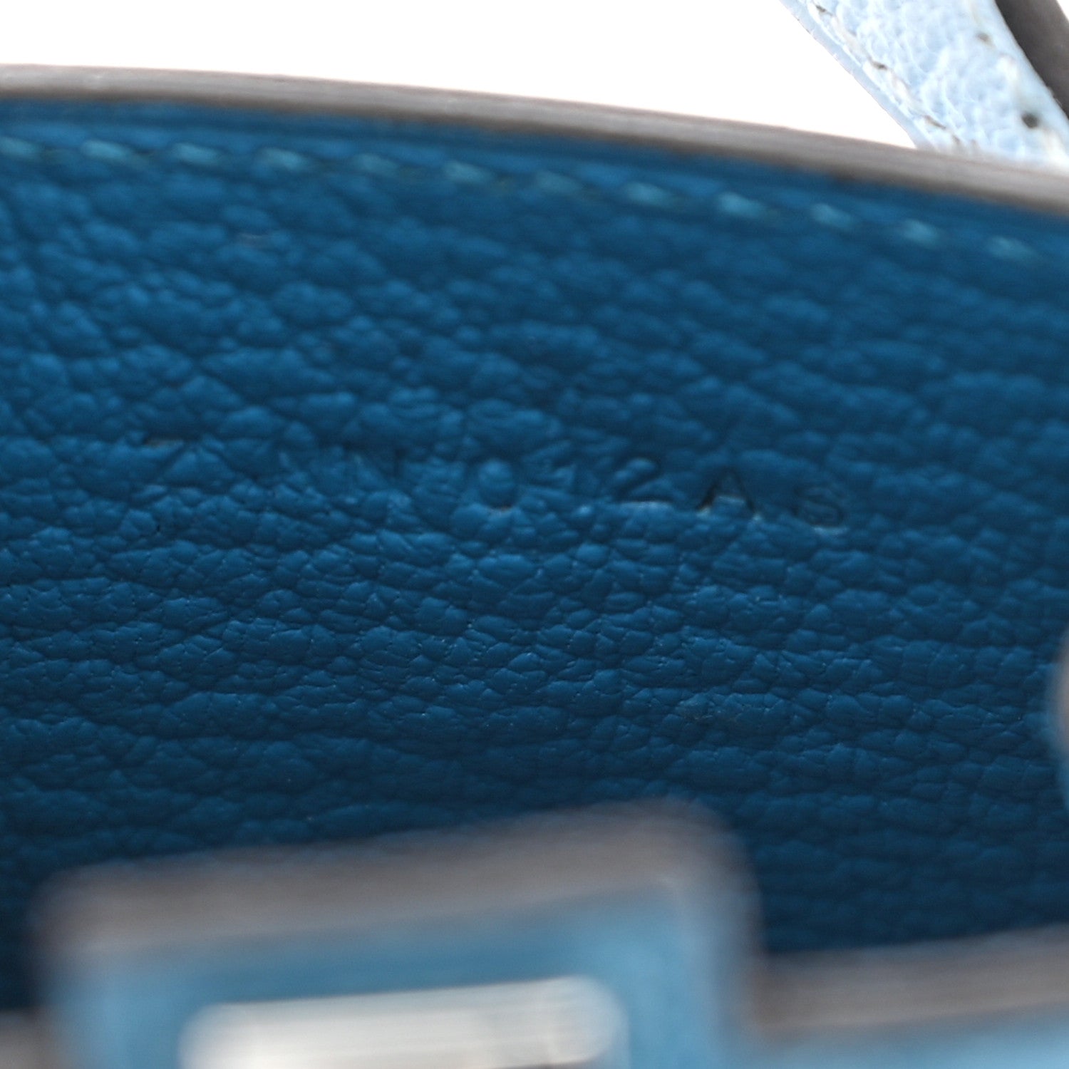 Hermes Tadelakt Chevre Mysore Kelly Quelle Idole Bag Charm Bleu Izmir Jaune Bourgeon Bleu Brume Vert Bosphore 4 of 5