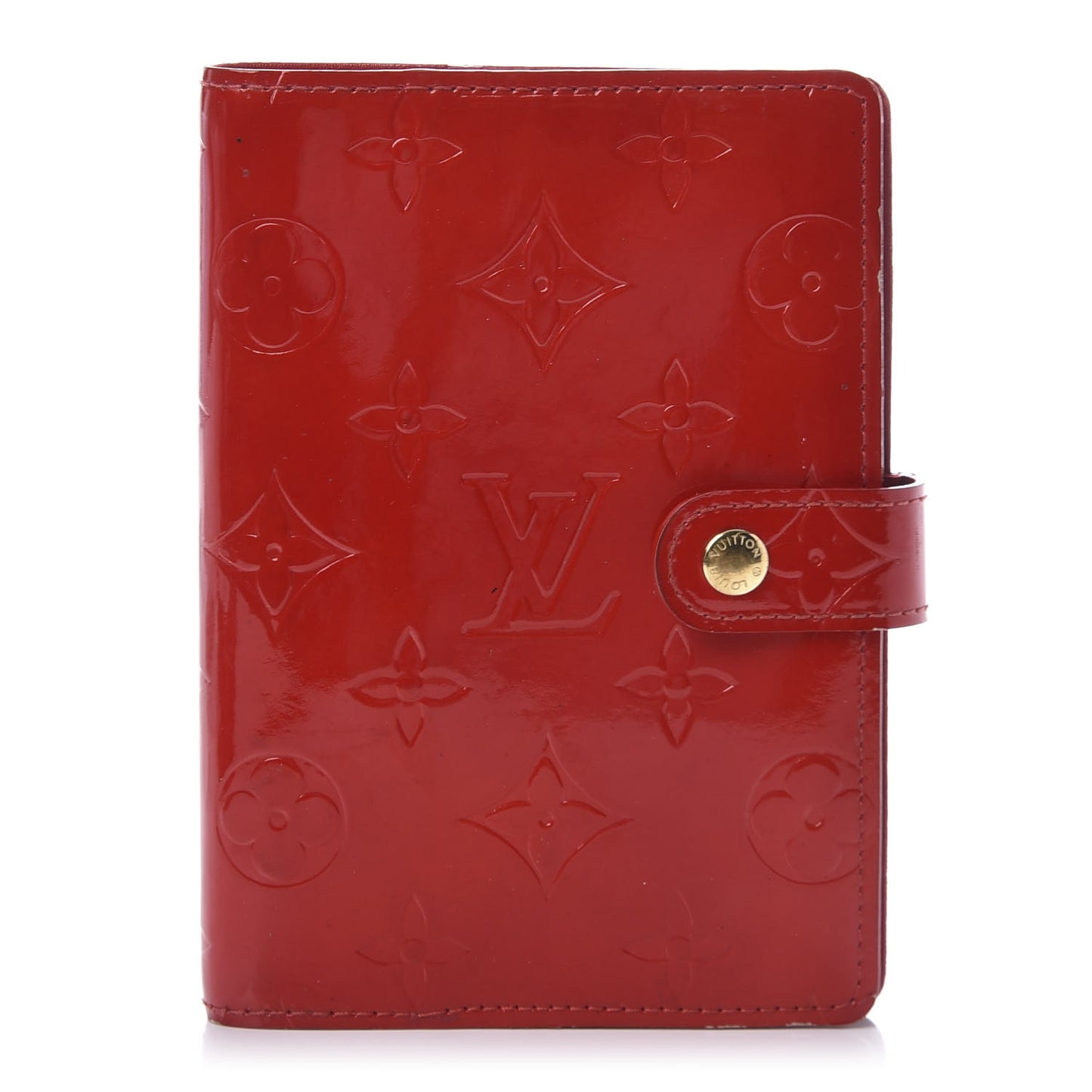 Vernis Small Ring Agenda Cover Red