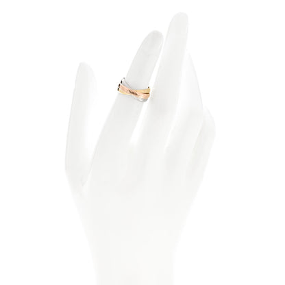 Cartier 18K Pink Yellow White Gold Classic Trinity Ring 48 4.5 2 of 4