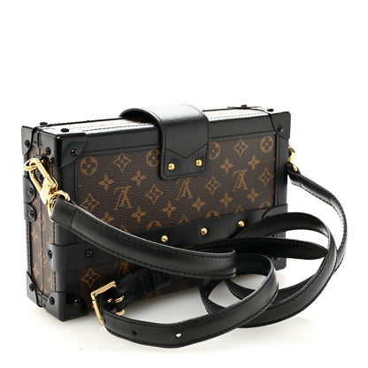 Louis Vuitton Monogram Petite Malle Black 3 of 9
