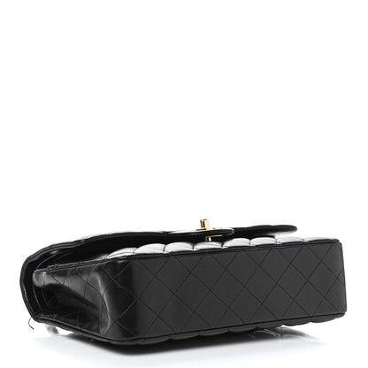 Chanel Lambskin Quilted Medium Double Flap Black 3 of 10