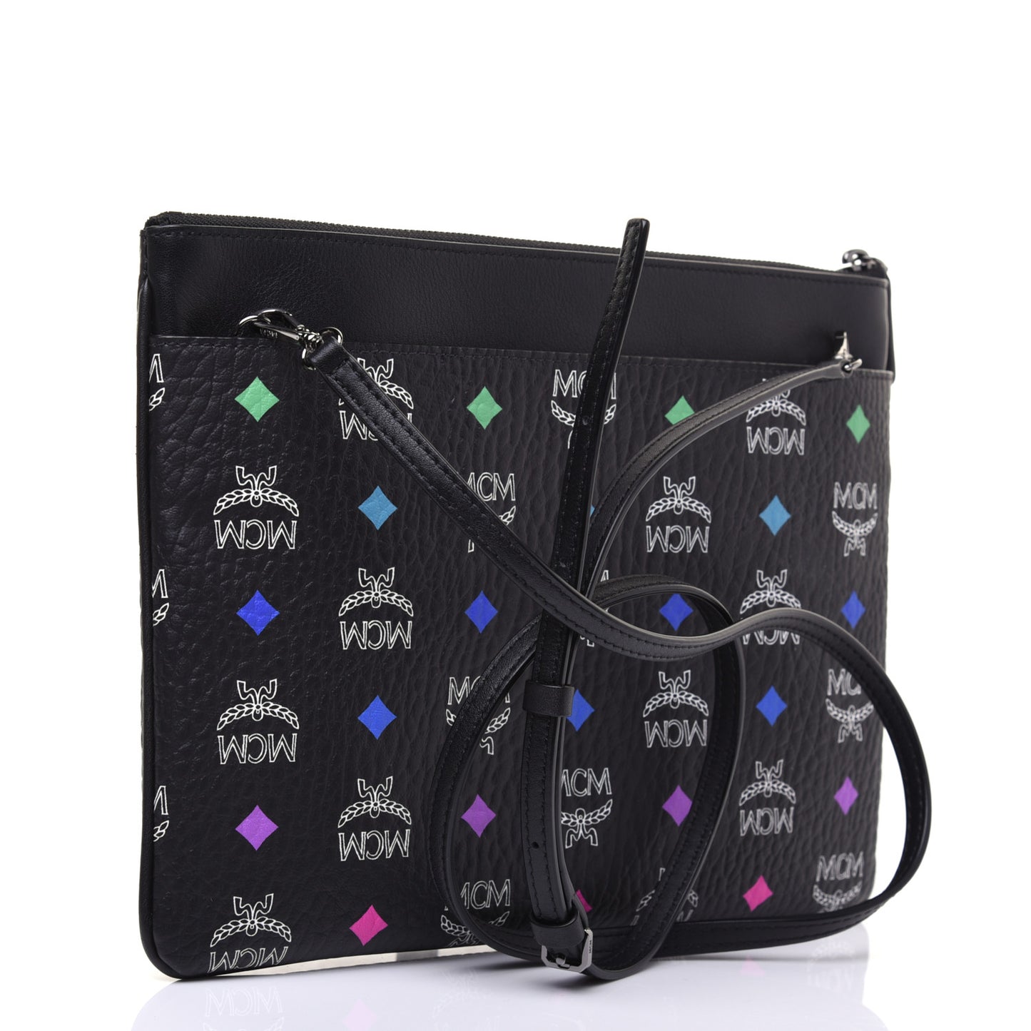 Skyoptic Visetos Crossbody Pouch Spectrum Diamond Black
