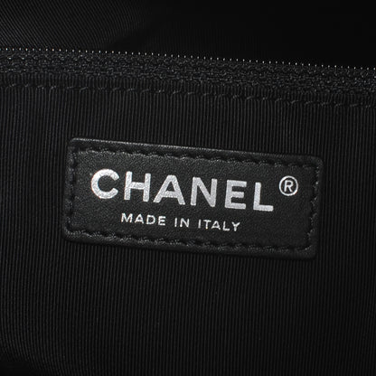 Chanel Patent Quilted Chic and Glitter Large Tote Black 6 of 7
