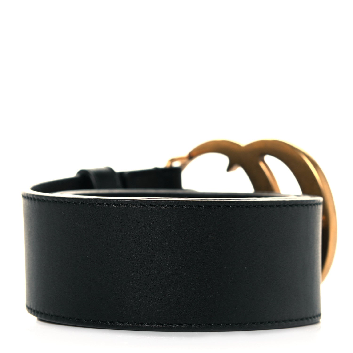 Gucci Calfskin Double G 40mm Belt 85 34 Black 2 of 5