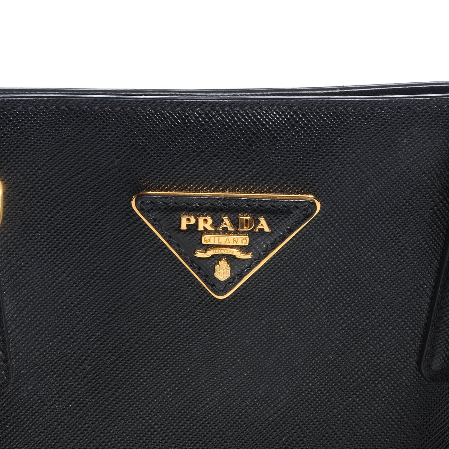 Saffiano Lux Large Tote Nero Black