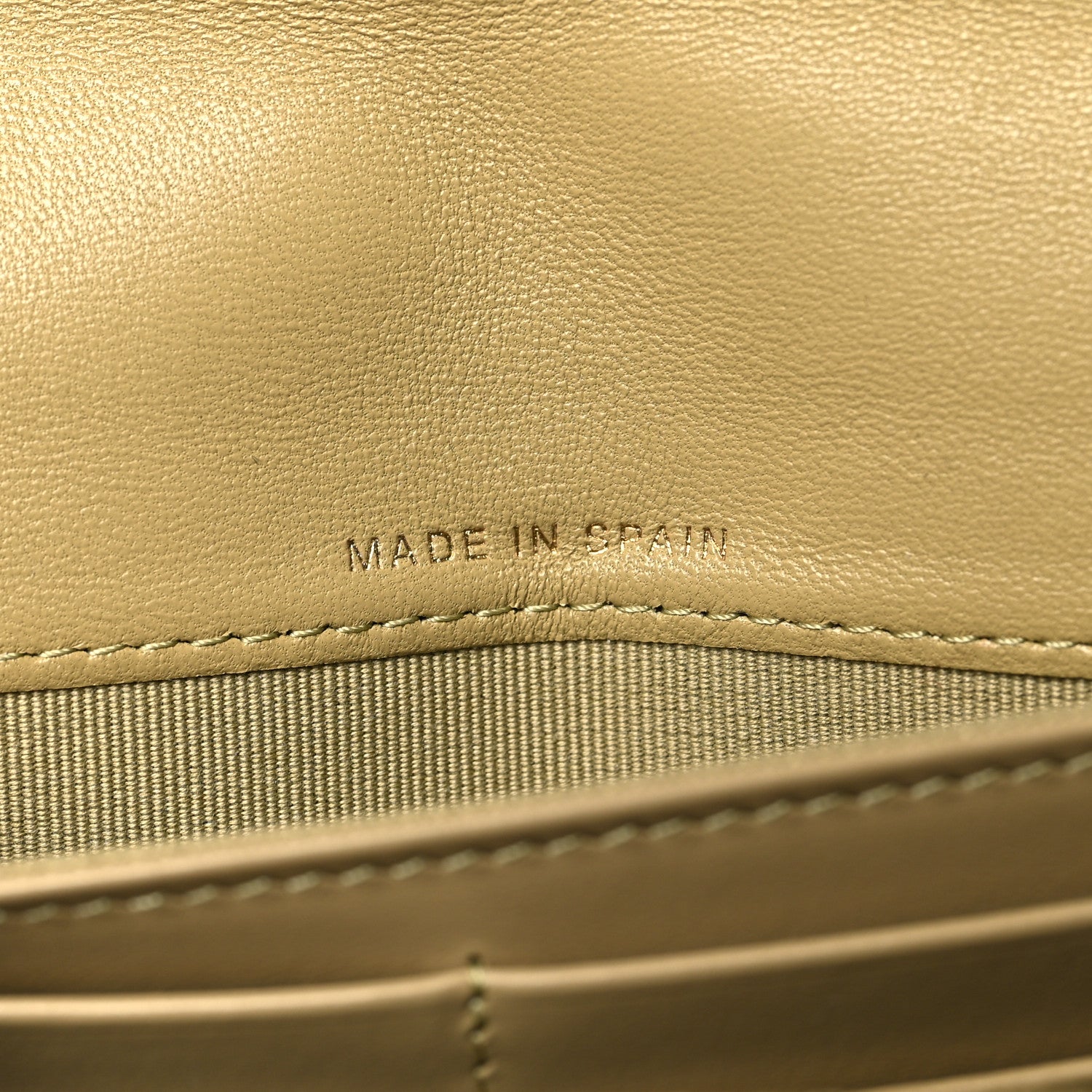 Chanel Lambskin Quilted Chanel 19 Flap Wallet Light Green 7 of 8