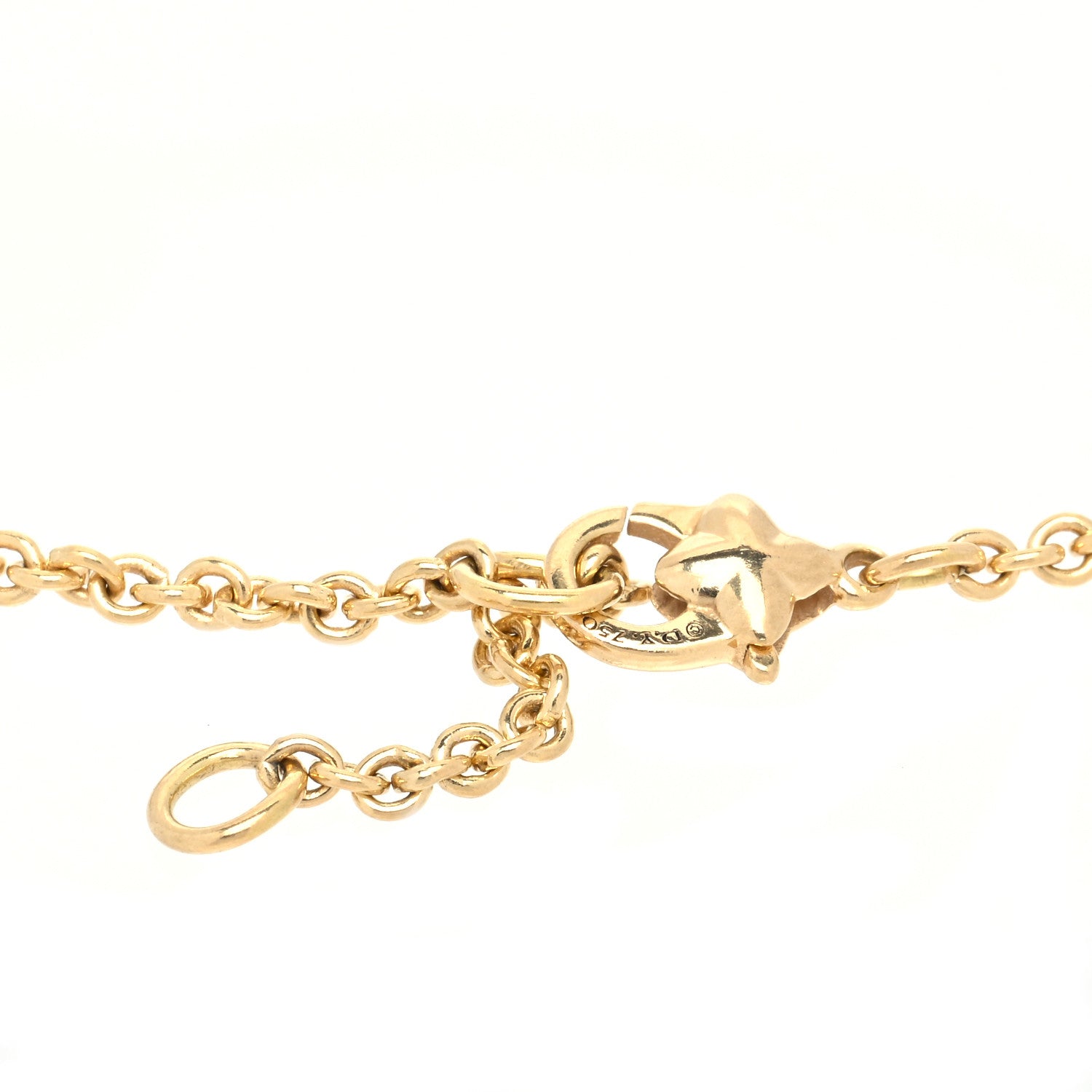 David Yurman 18K Yellow Gold Diamond Blue Sapphire Cable Collectibles Evil Eye Bracelet 3 of 4