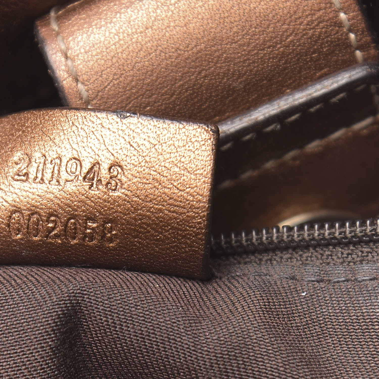 Gucci Monogram Large Sukey Tote Bronze 7 of 18