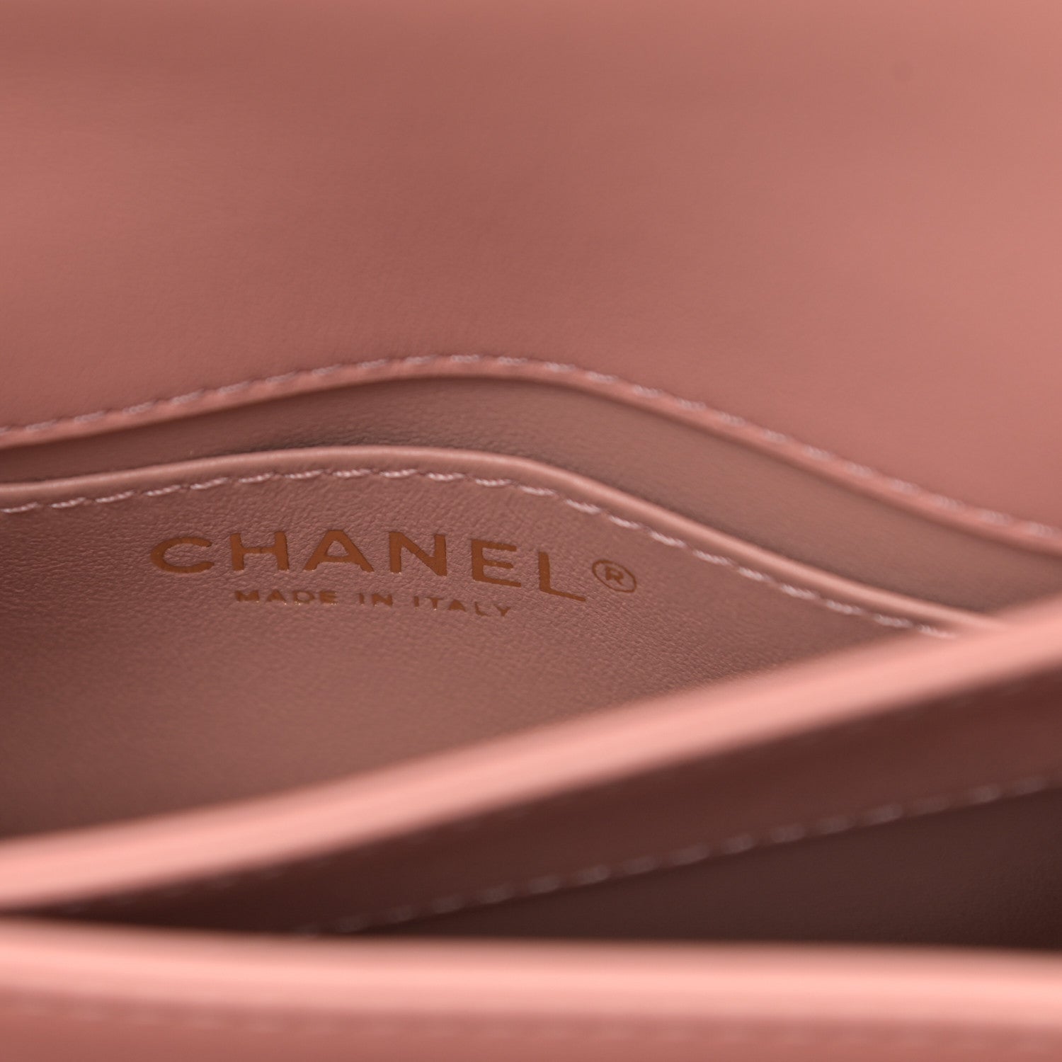 Chanel Calfskin Quilted Small Top Handle Flap Pink 6 of 14