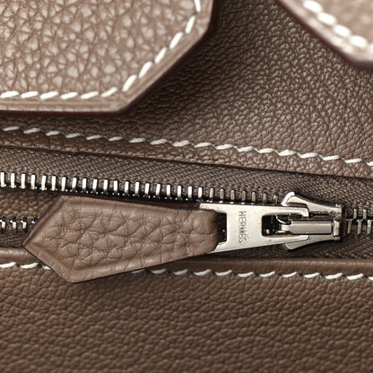 Hermes Togo Birkin 35 Etoupe 19 of 33