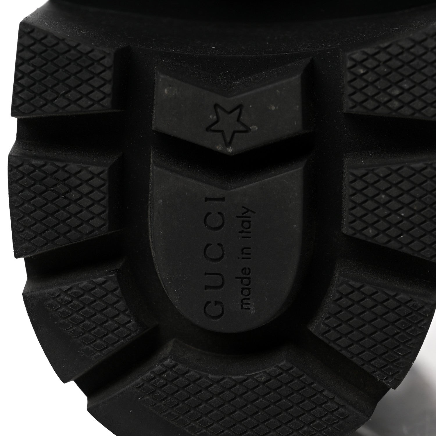 Gucci Calfskin Crystal GG Trip Chelsea Ankle Boots 39.5 Black 6 of 11