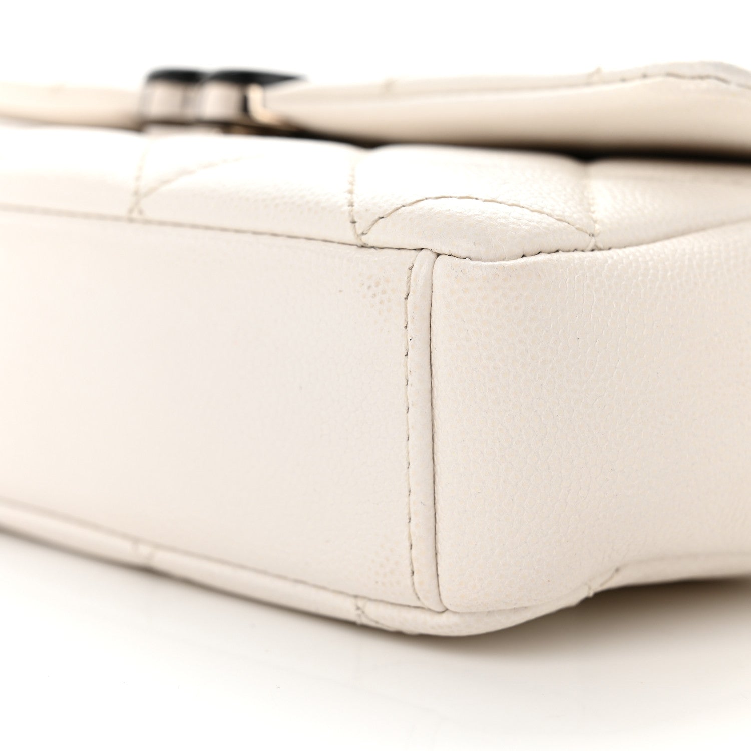 Chanel Caviar Quilted My Everything Small Flap White Black 10 of 12