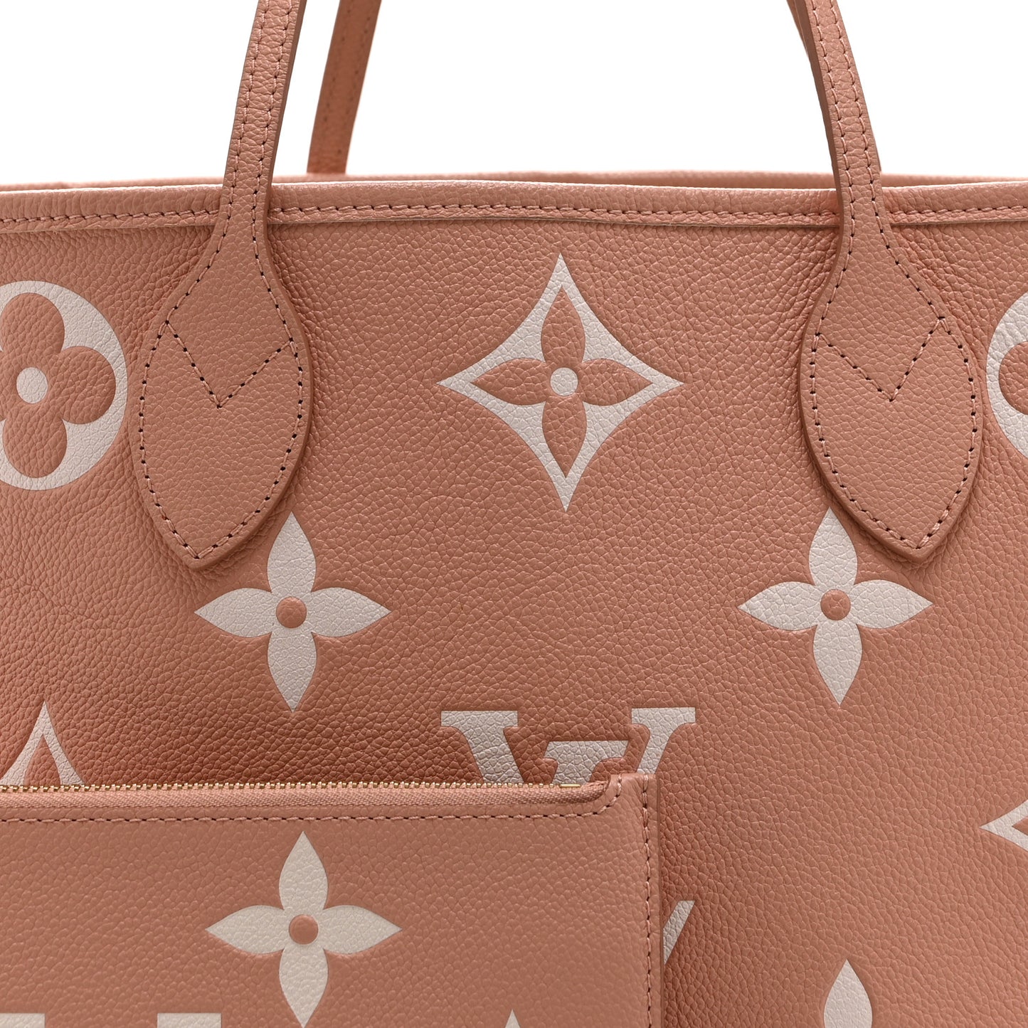 Empreinte Monogram Giant Neverfull MM Trianon Pink Cream