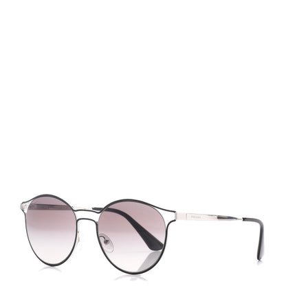 Prada Cinema Sunglasses SPR 62S Black Silver 1 of 8
