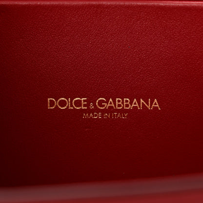 Dolce & Gabbana Smooth Calfskin Medium Devotion Crossbody Bag Poppy Red 6 of 9