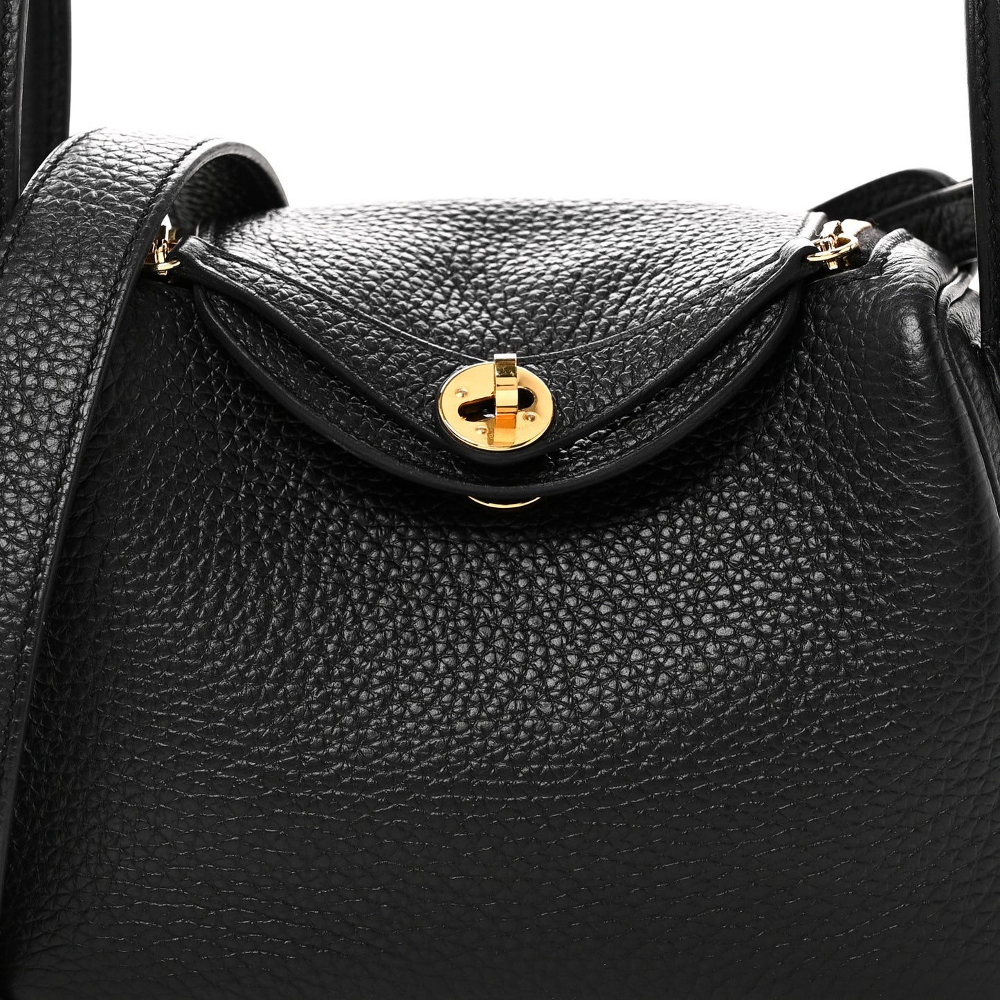 Taurillon Clemence Mini Lindy 20 Black