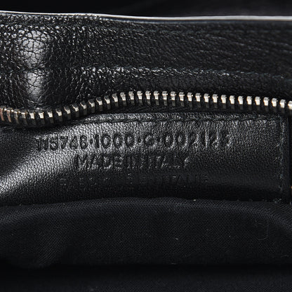 Balenciaga Chevre Silver Metallic Edge Hardware City Black 7 of 13