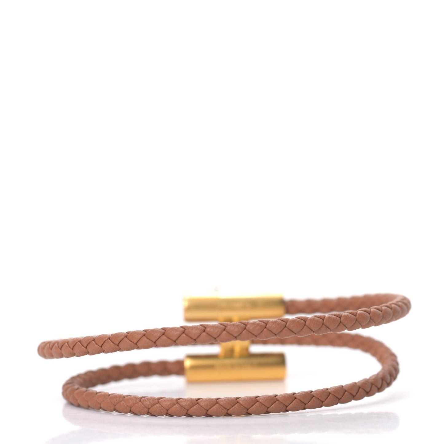 Swift Double Wrap Cord Tournis Tresse Bracelet T4 Gold