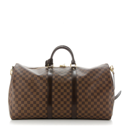 Louis Vuitton Damier Ebene Keepall Bandouliere 55 1 of 7