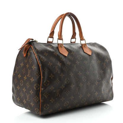 Louis Vuitton Monogram Speedy 35 3 of 9