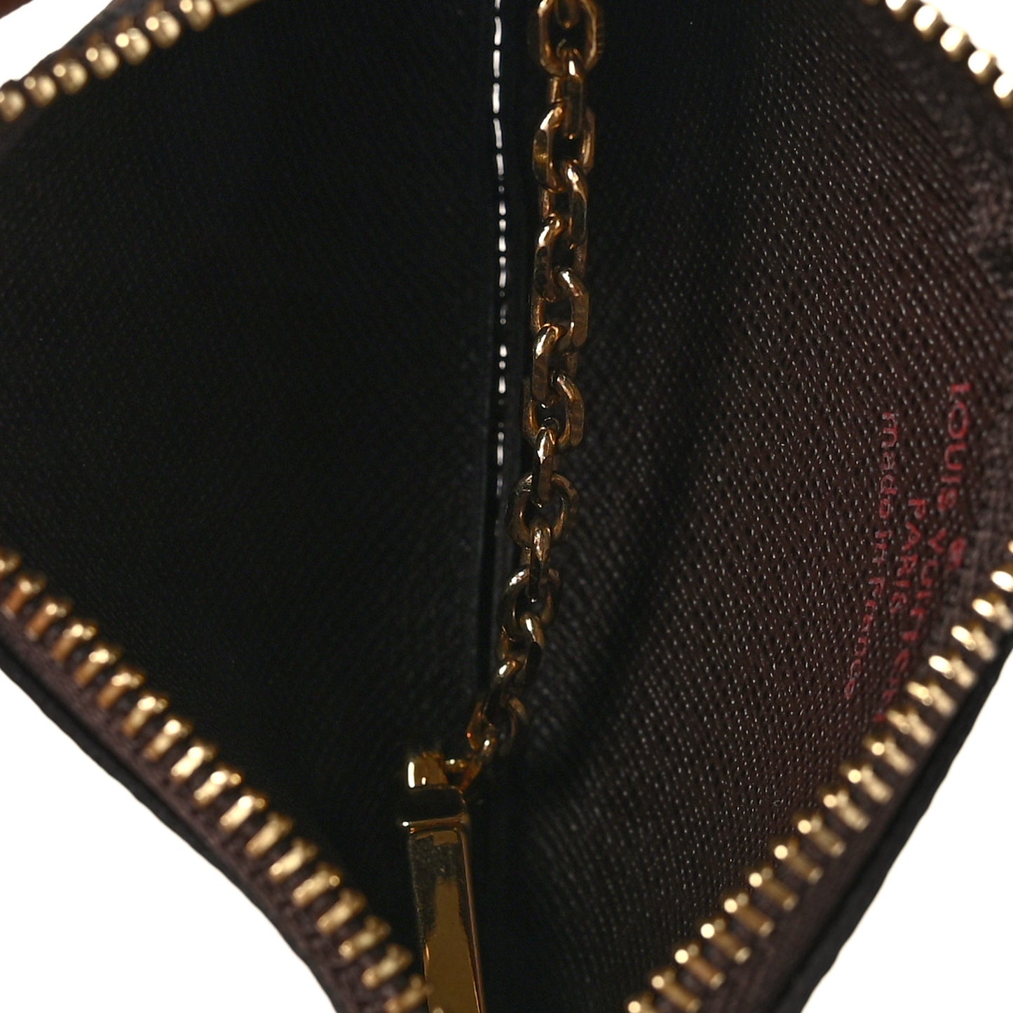 Damier Ebene Key Pouch