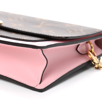 Louis Vuitton Monogram Flore Chain Wallet Rose Ballerine 9 of 9