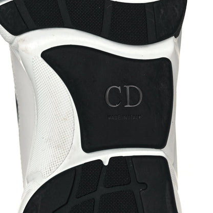 Christian Dior Technical Mesh Calfskin Mens B22 Sneakers 44 White Black Green 6 of 15