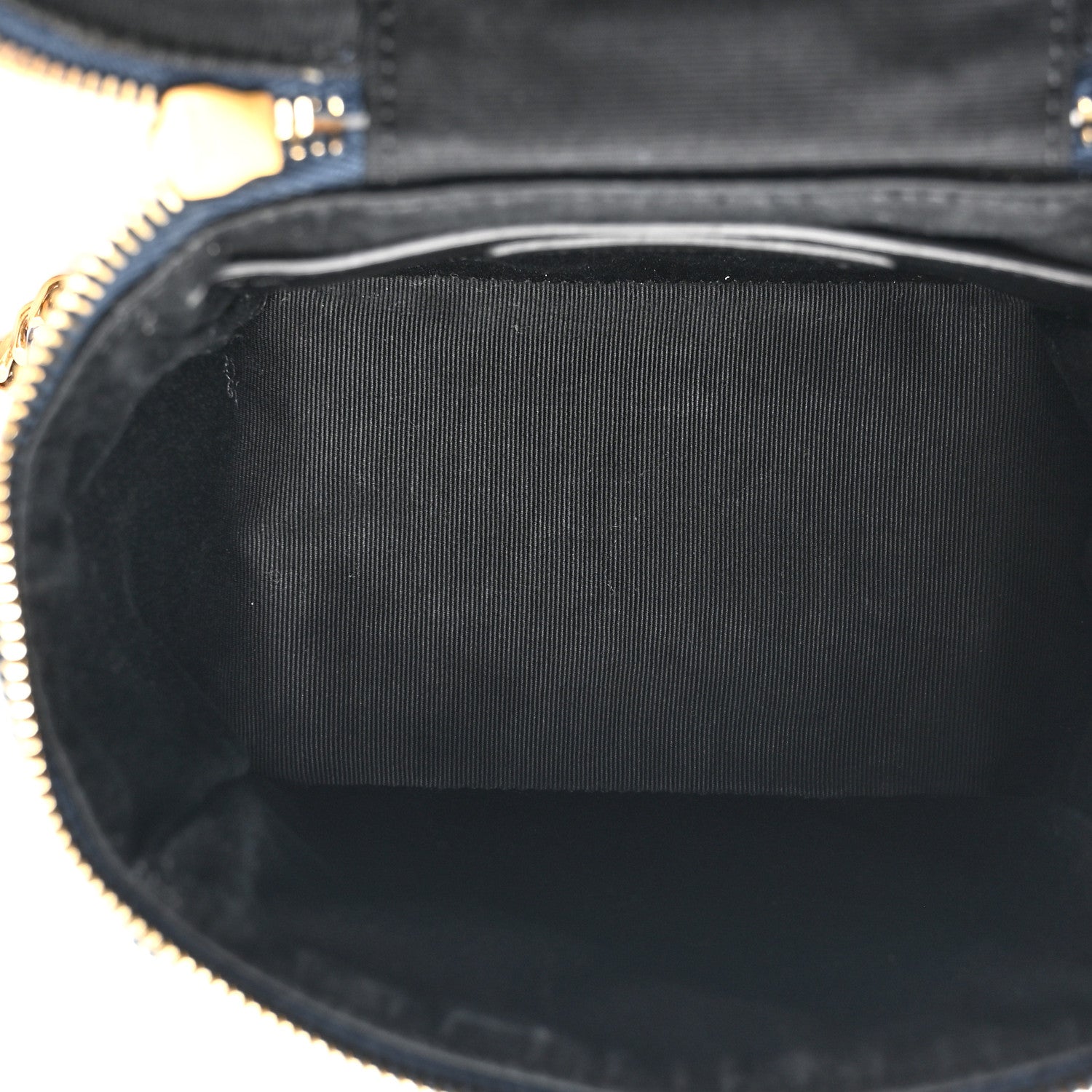 Saint Laurent Patent Quilted 80's Vanity Bag Blue 5 of 17
