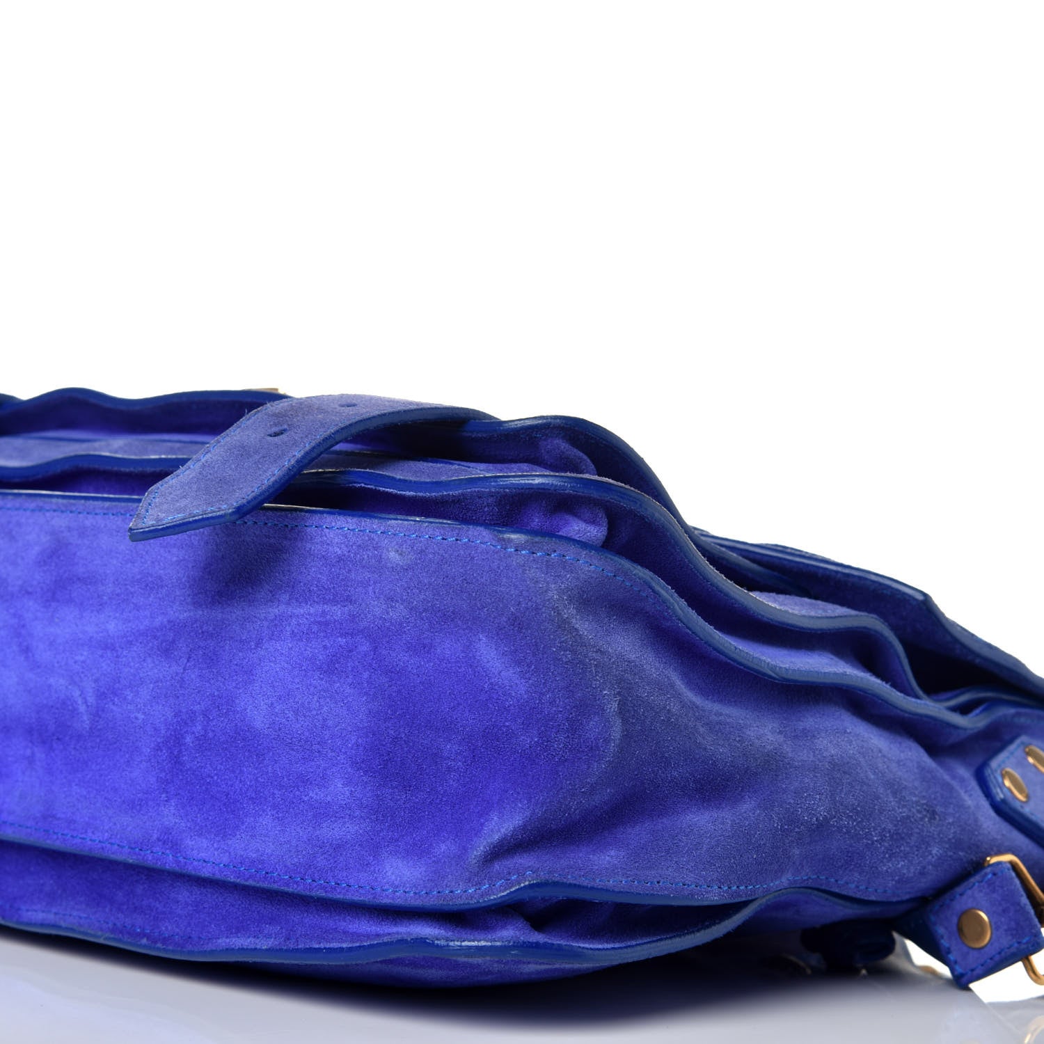 Proenza Schouler Suede Medium PS1 Satchel Royal Blue 8 of 9