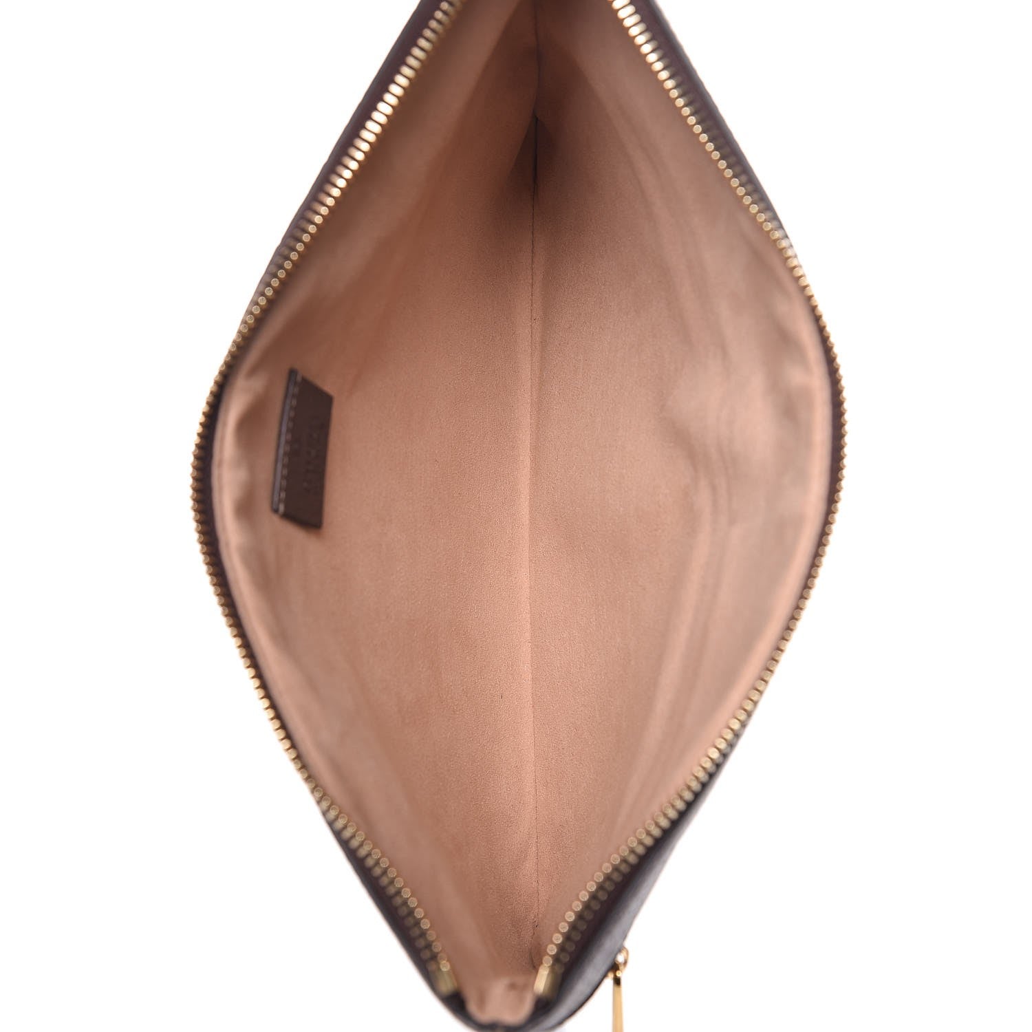 Gucci GG Supreme Monogram Large Ophidia Pouch Clutch Brown 5 of 8