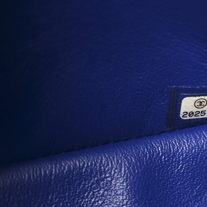 Chanel Patent Caviar Quilted 2.55 Reissue 226 Flap Navy Blue 7 of 11