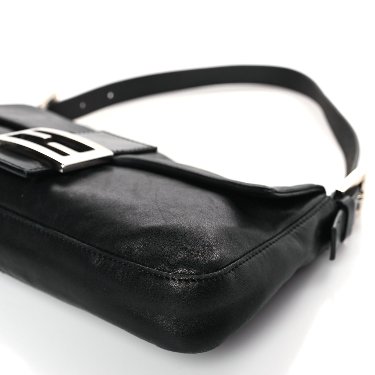 Fendi Nappa Baguette Black 14 of 22
