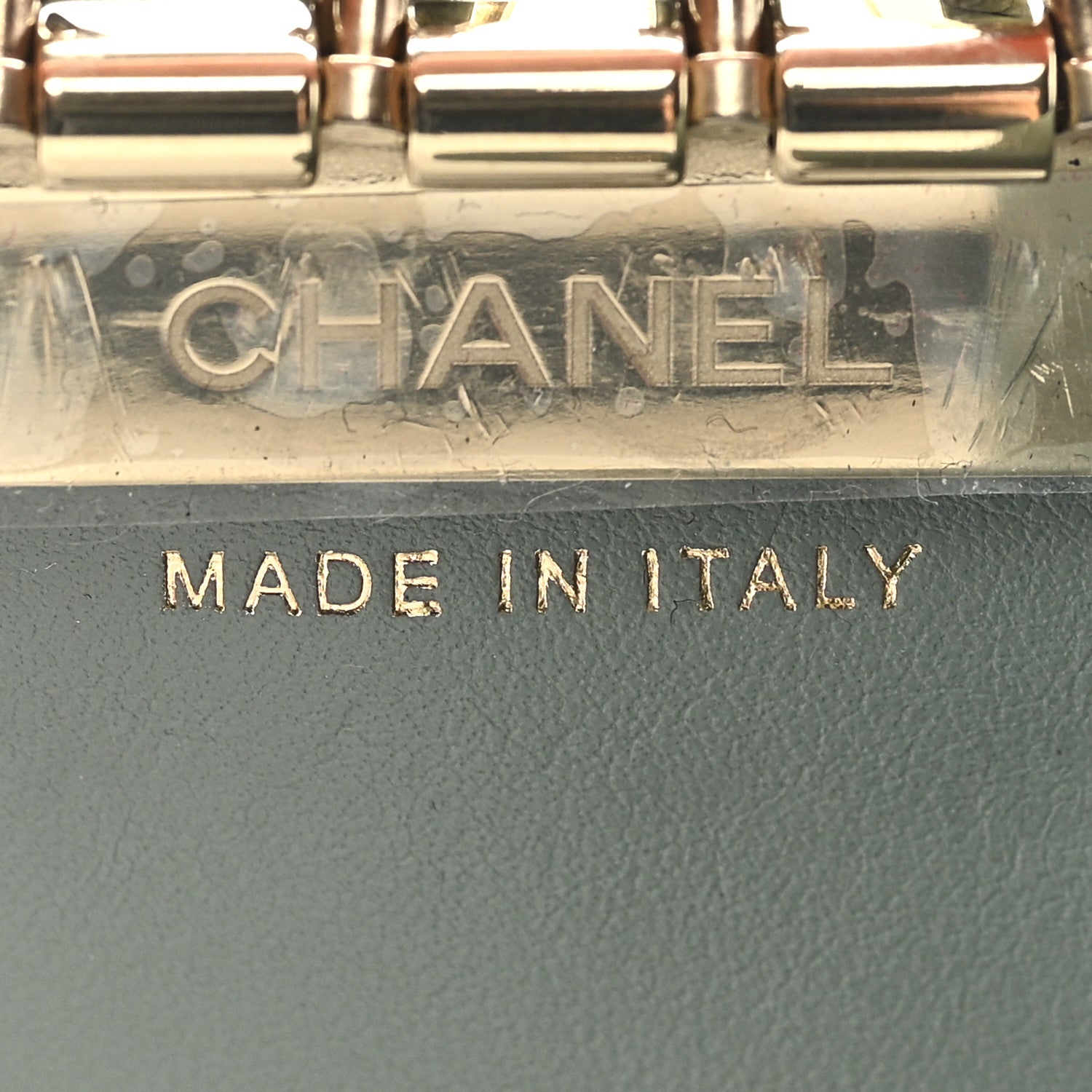 Chanel Caviar Quilted Classic 4 Key Holder Wallet Grey 7 of 9