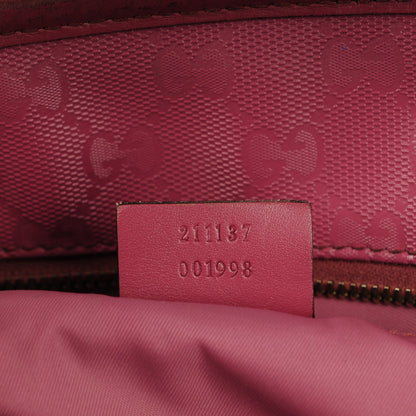Gucci Imprime Monogram Medium Zippered Shopping Tote Vintage Rose 6 of 11