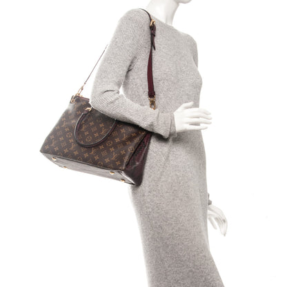 Louis Vuitton Python Monogram Pallas Bordeaux 2 of 7