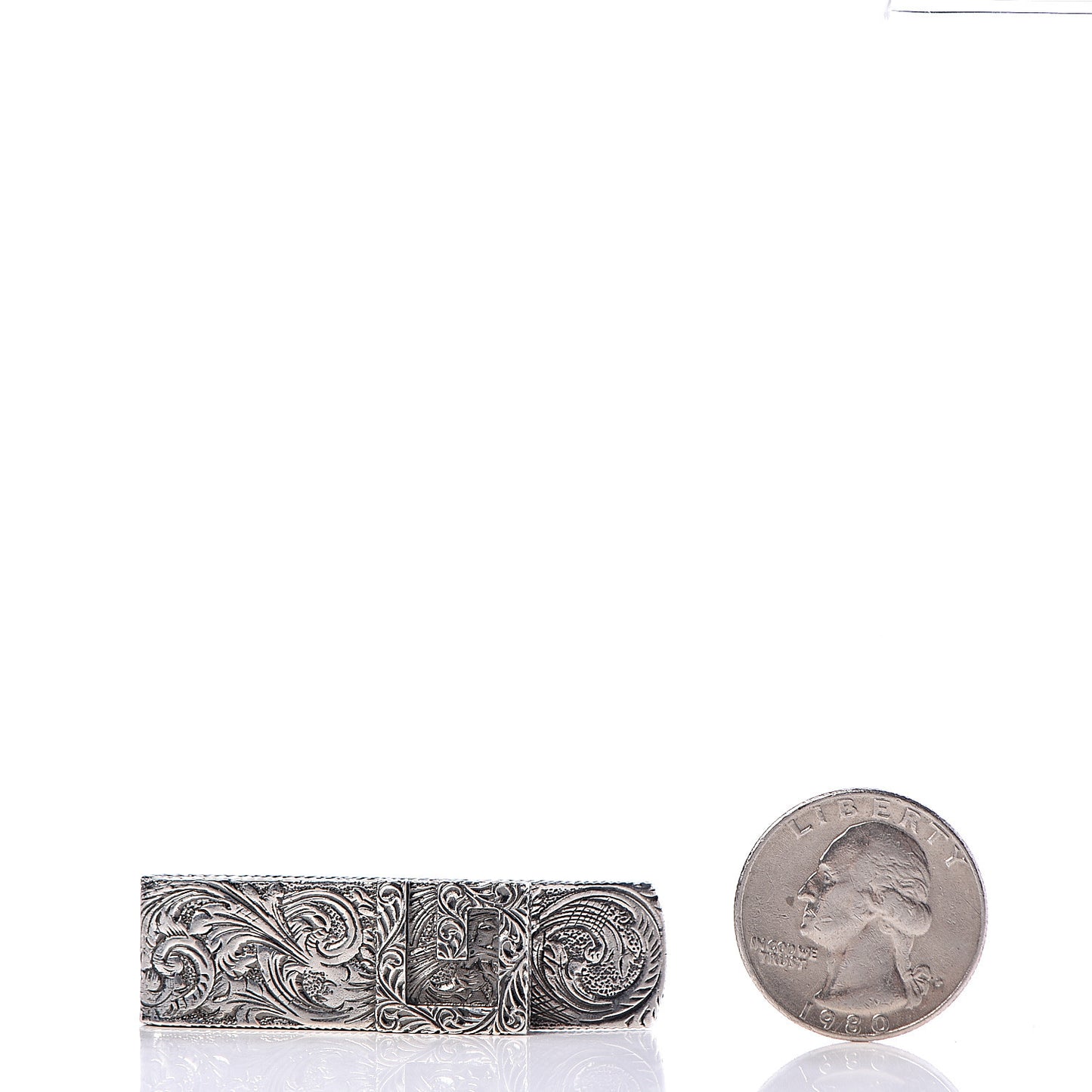 Sterling Silver G Cube Money Clip