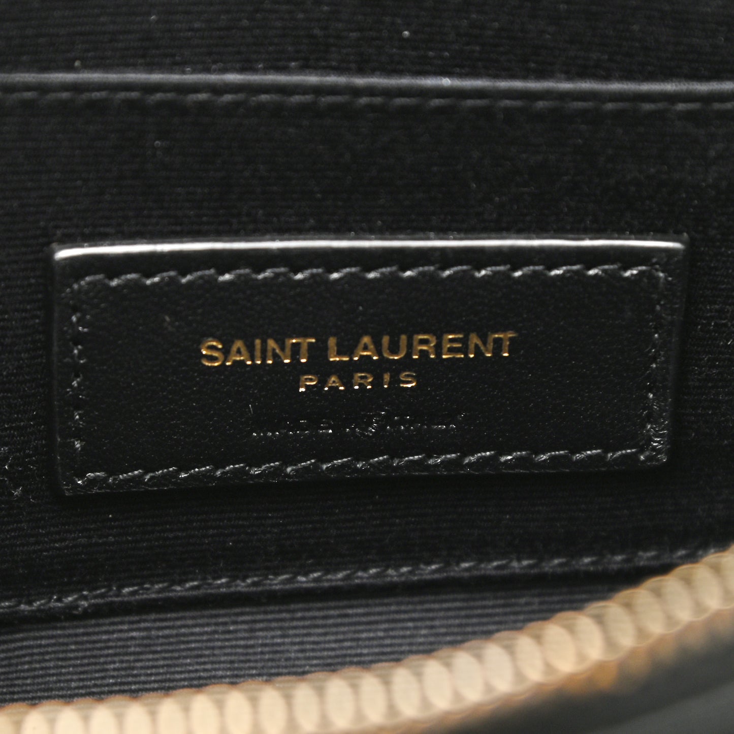 Grained Lambskin Quilted Mini Becky Double Zip Bag Black